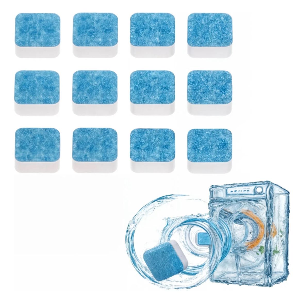 Pack Pastilla Limpia Lavadora X24 Unidades