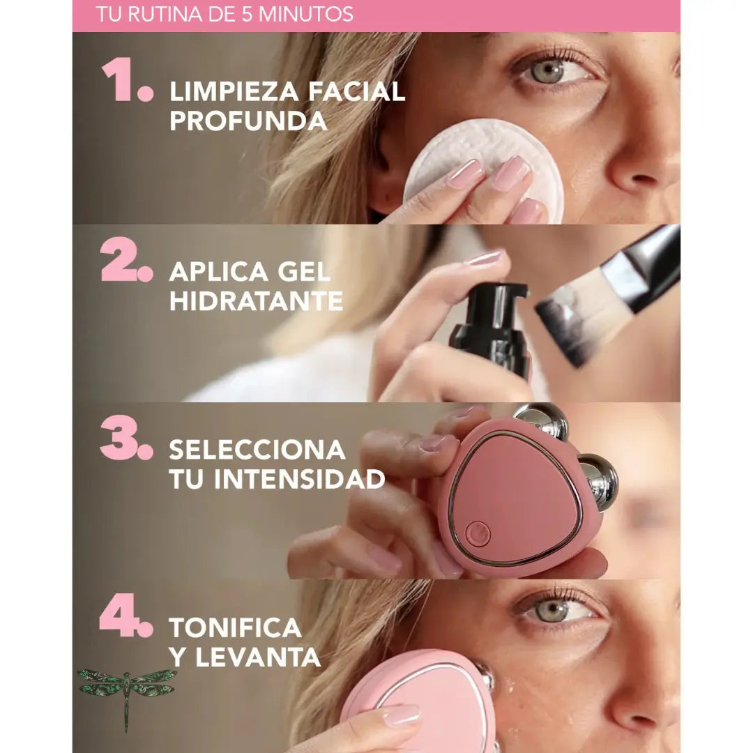 🌟 Masajeador Facial de Microcorriente 2x1, el Segundo es ¡Gratis!