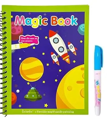 🌈 Libro Mágico Colorear al Agua