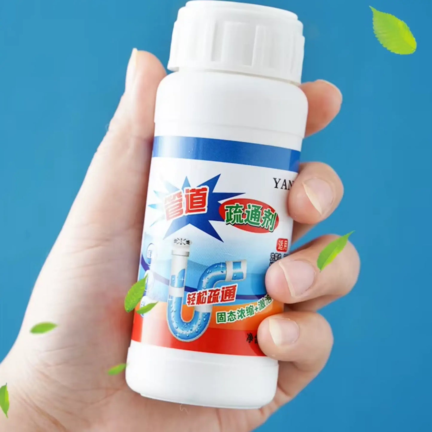 Destapador de cañerias y drenaje 110 Grs