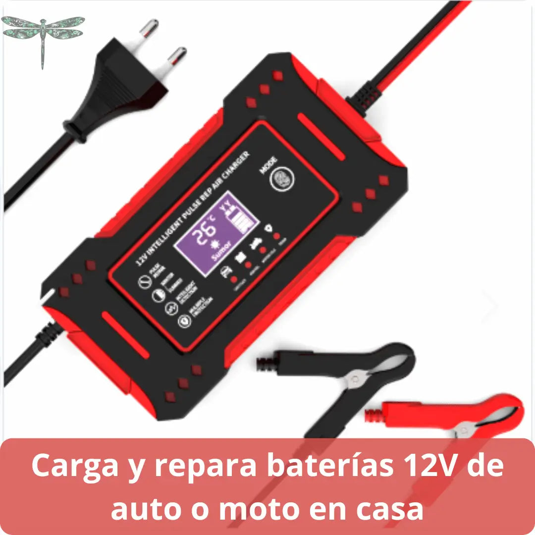 ChargeMax 12V Cargador Inteligente de Baterias de Auto