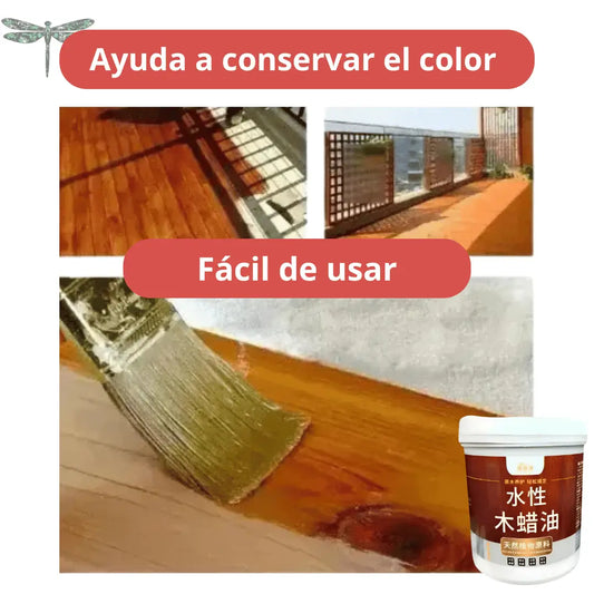 ProtecMadera™ 500g - Sellador Cera Barniz para Maderas