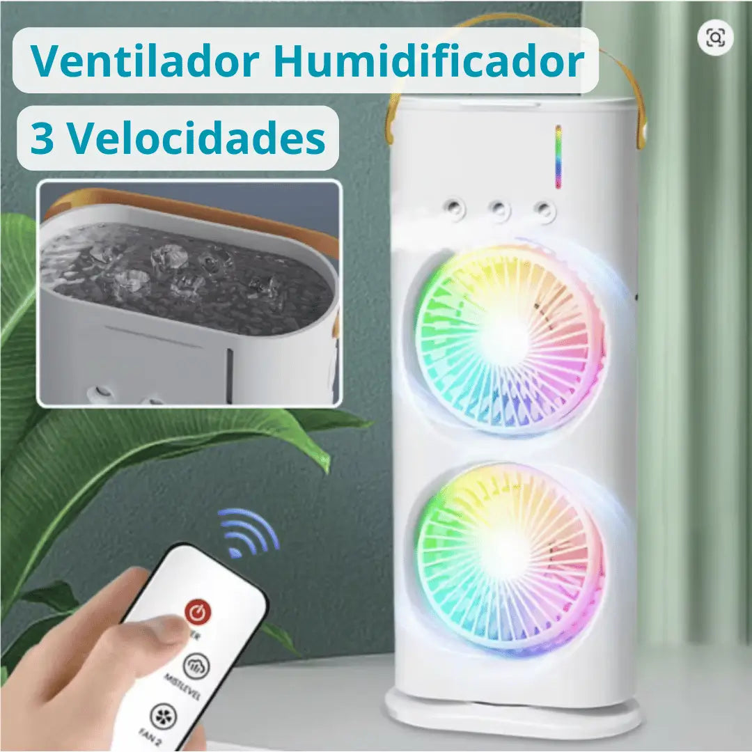Ventilador Portátil Brisa Doble 2.0