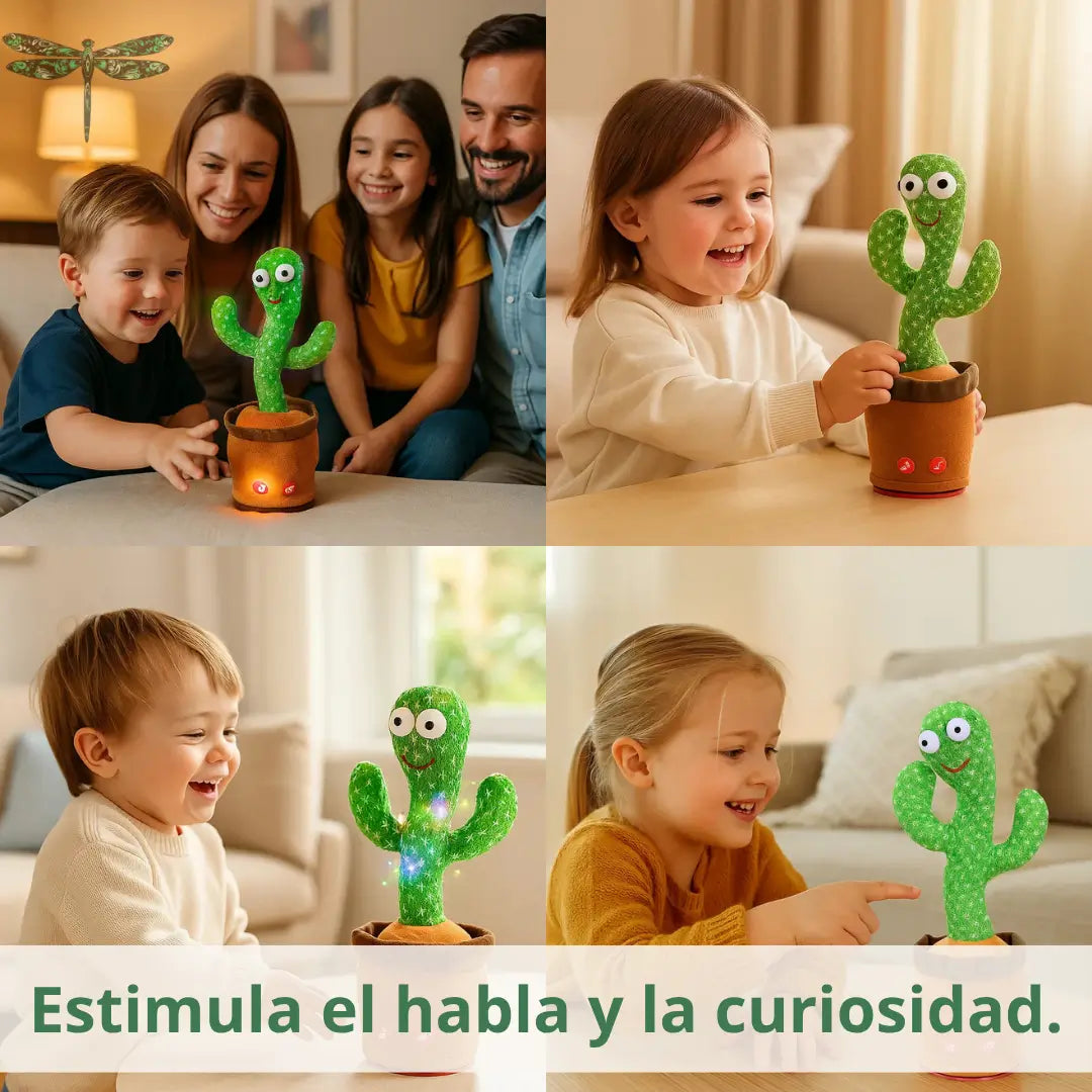 ¡Cactus Bailarín que Habla y Canta!