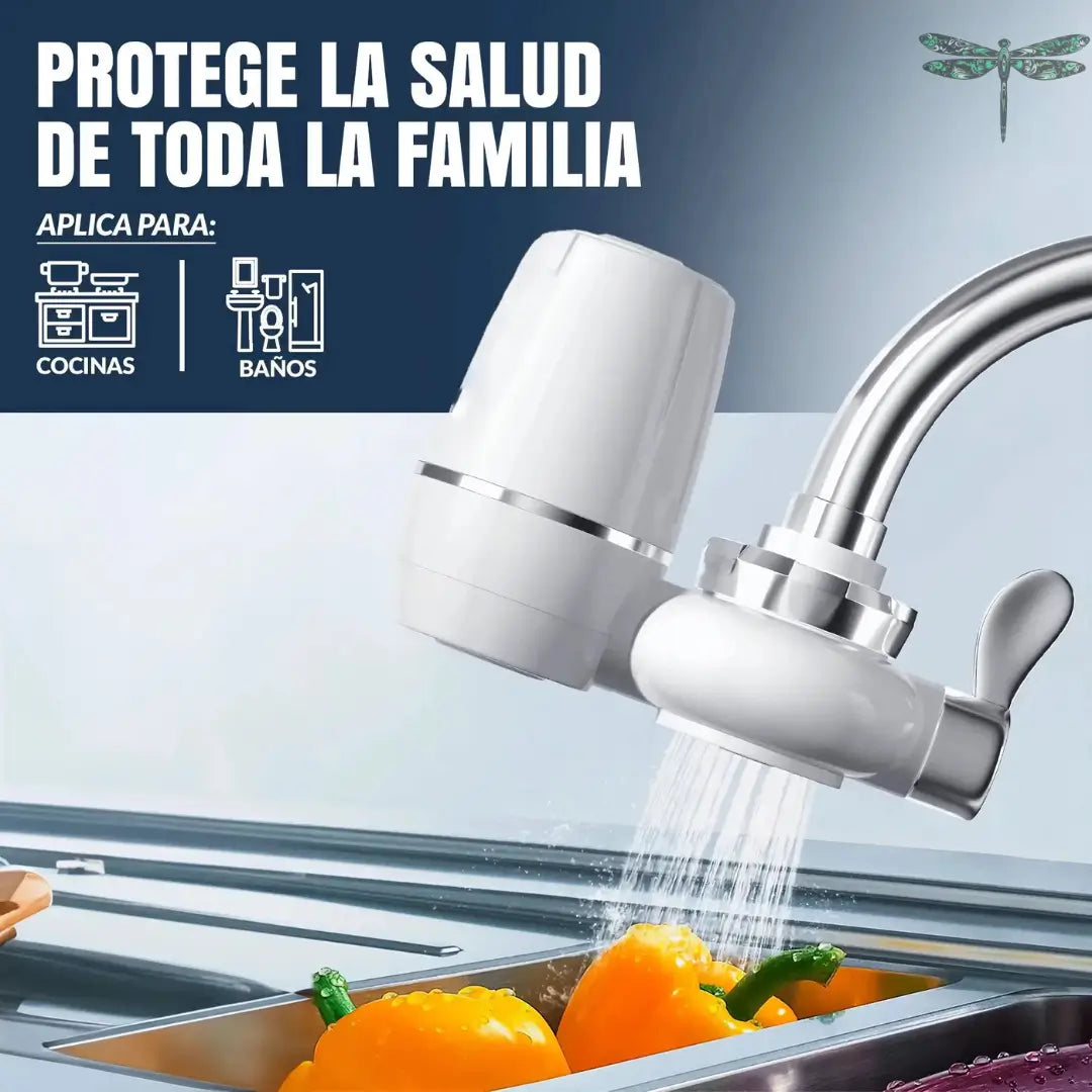 Filtro de Agua para Grifo  – Agua Purificada Directa del Grifo
