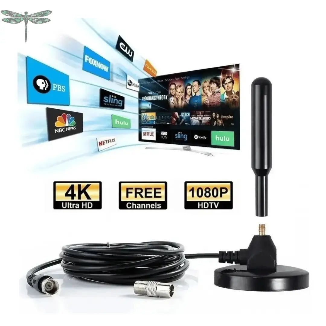 📡 Antena Full HD Interior/Exterior 5M TV Digital