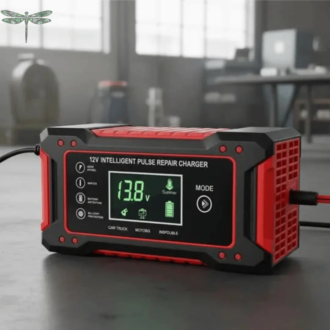 ChargeMax 12V Cargador Inteligente de Baterias de Auto