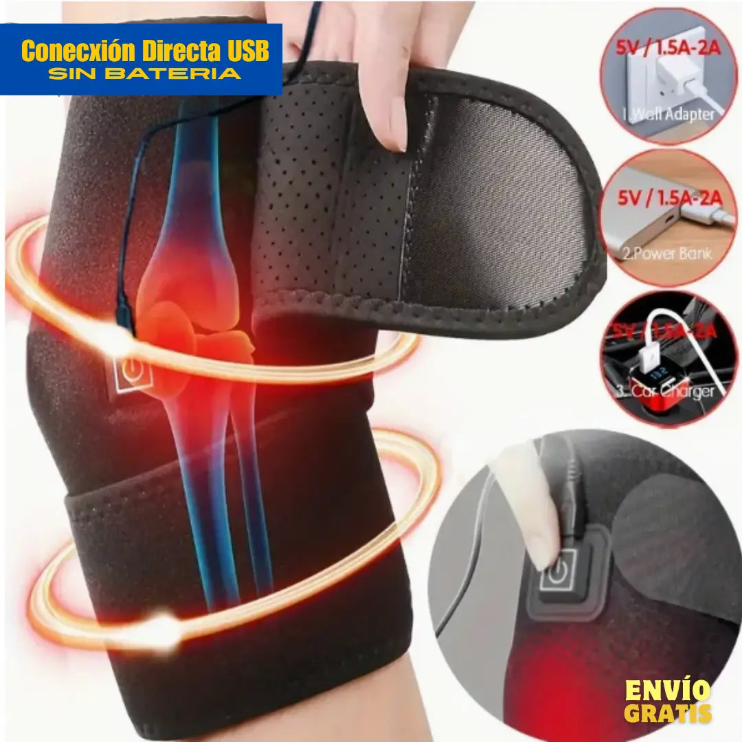Rodillera Térmica para Alivio del Dolor 🦵