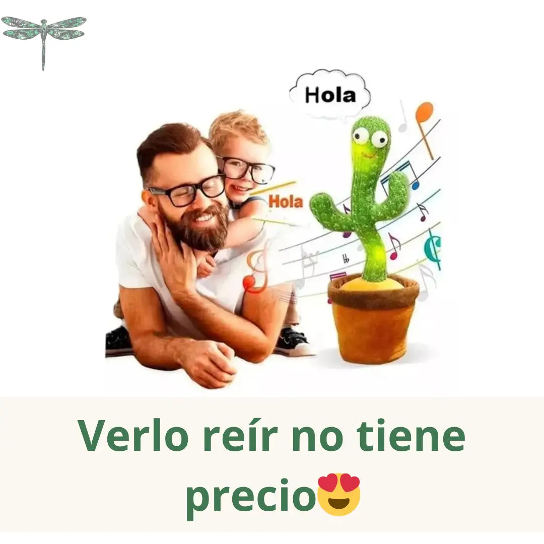 ¡Cactus Bailarín que Habla y Canta!