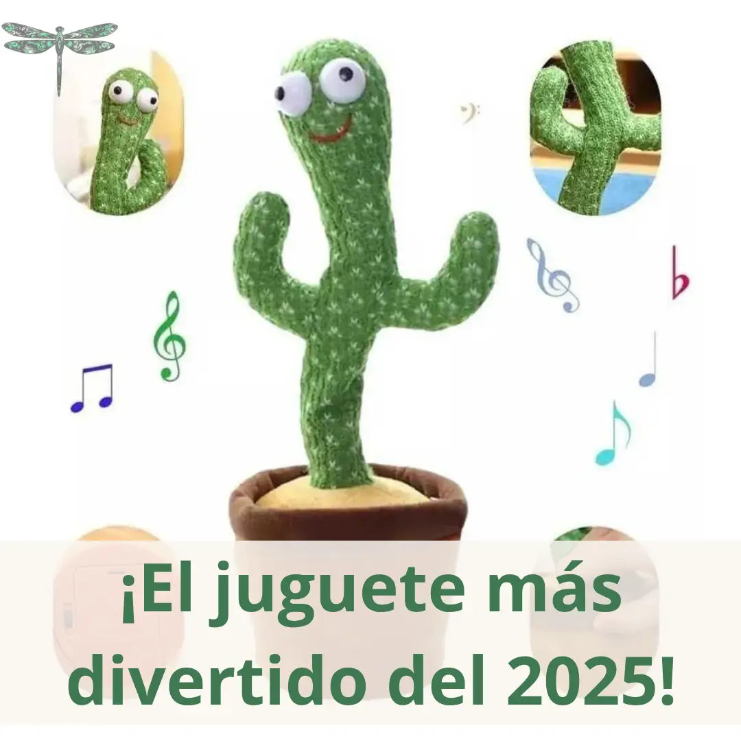 ¡Cactus Bailarín que Habla y Canta!