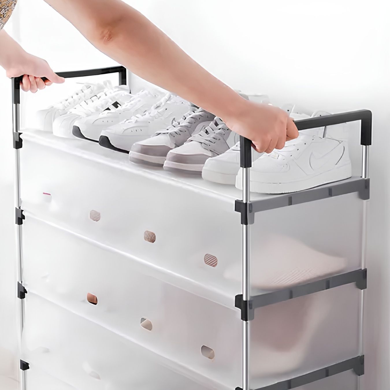 ClosetRack Zapatero Pro 6 Niveles - Ordena hasta 21 pares