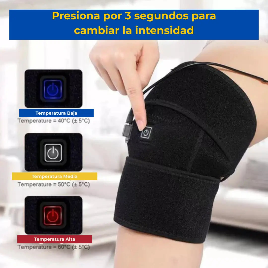 Rodillera Térmica para Alivio del Dolor 🦵