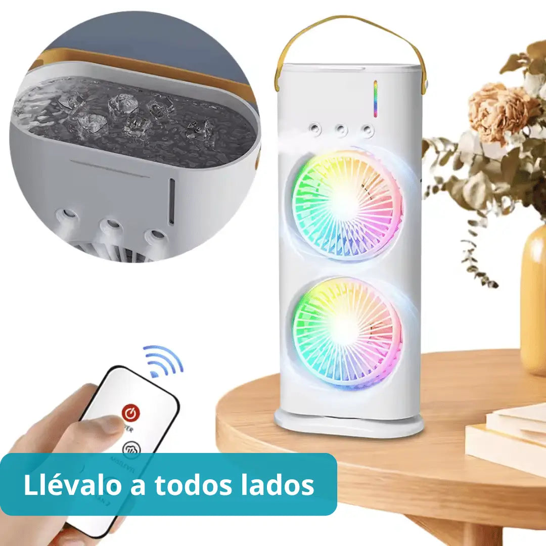 Ventilador Portátil Brisa Doble 2.0