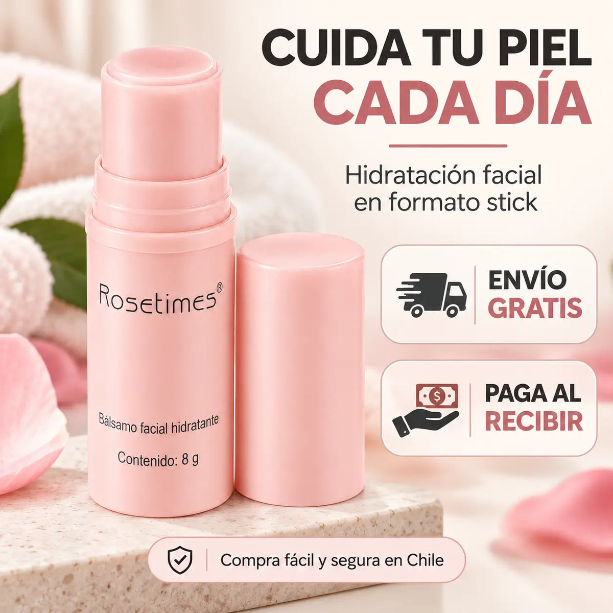 Rosetimes - Hidratación y suavidad facial