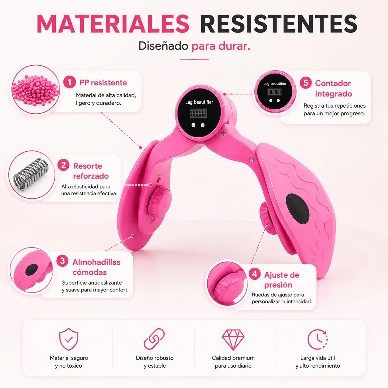 PelviFit Pro Digital 3 Niveles - Activa pelvis, piernas y glúteos