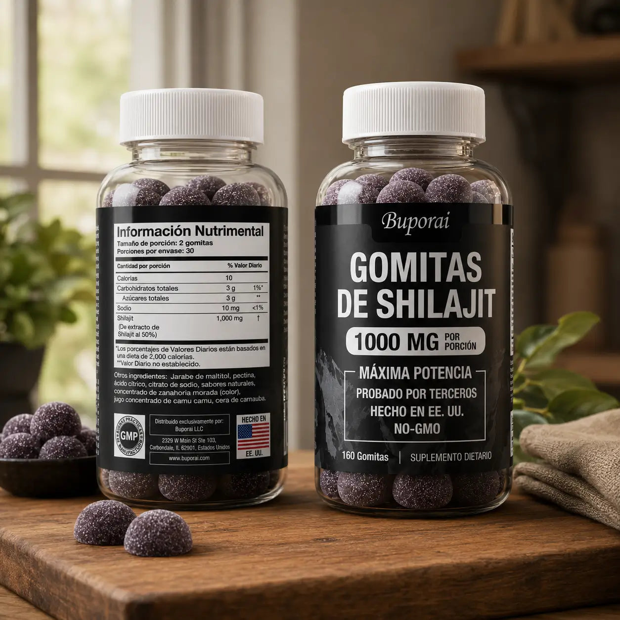 Gomitas De Shilajit 1000 Mg.