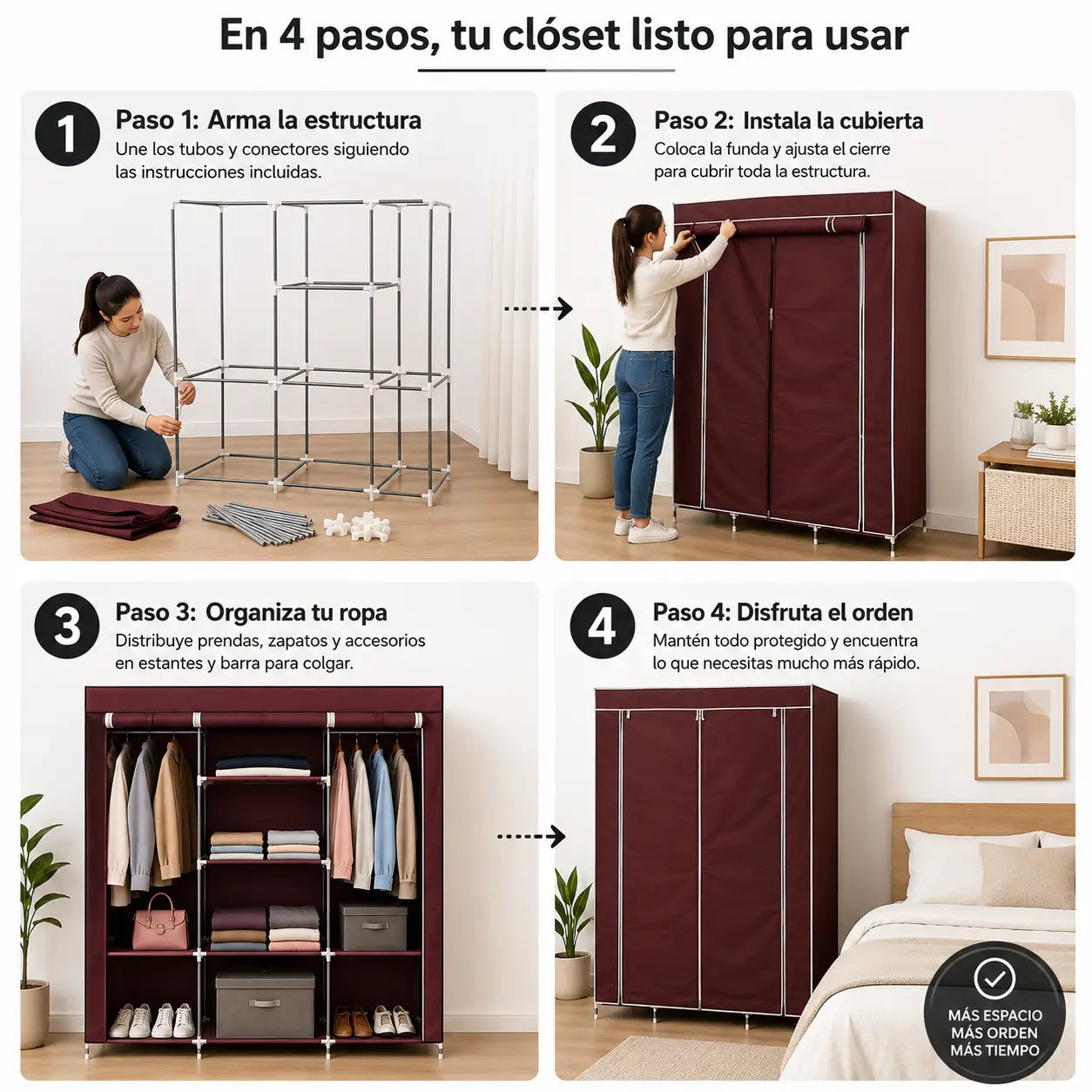 ClosetOne - Más espacio para tu ropa