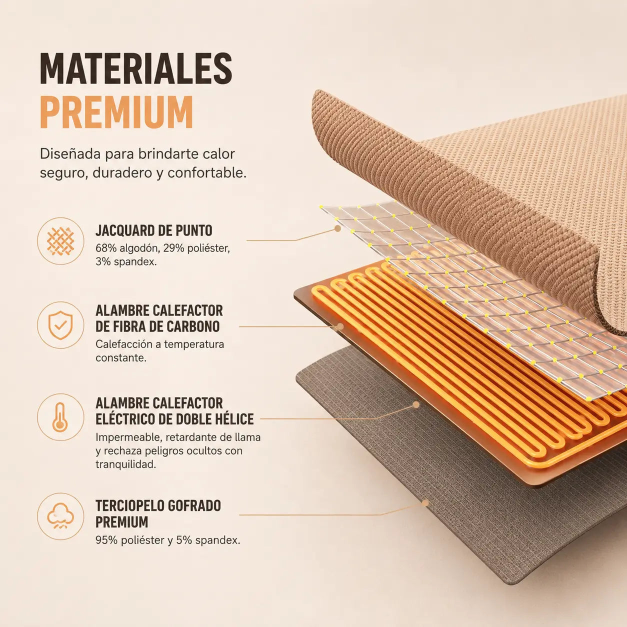 WarmBlanket Pro™ - Manta Calefactora Eléctrica Carga USB
