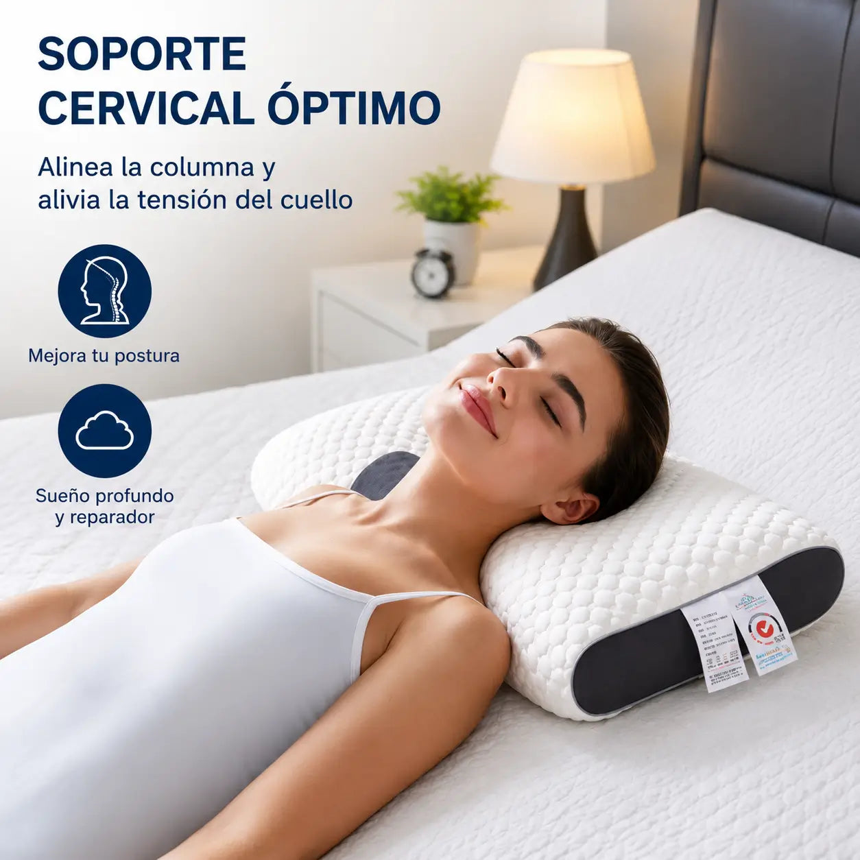 SueñoFlex - Almohada Protección Cervical Ortopédica
