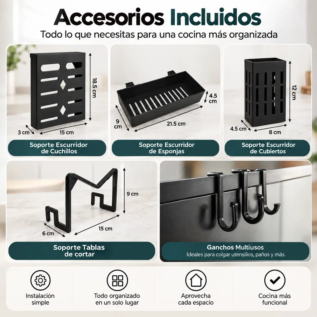 VajillaPro con Tapa 2 Niveles - Protege y organiza tu vajilla