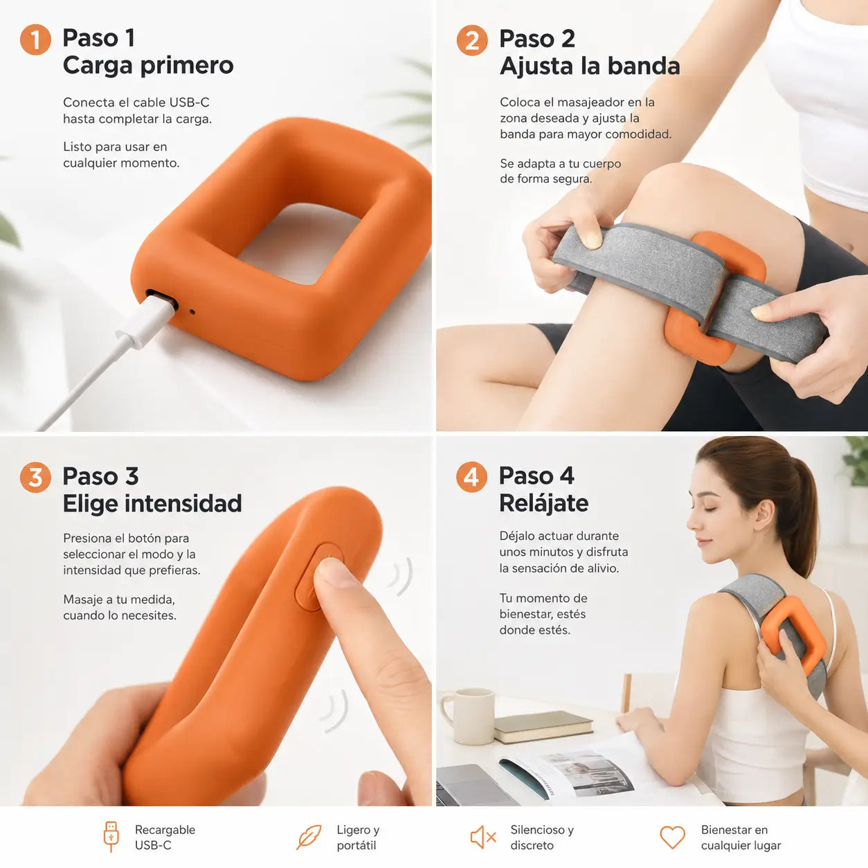 PulseRing Pro - Alivia la tensión muscular