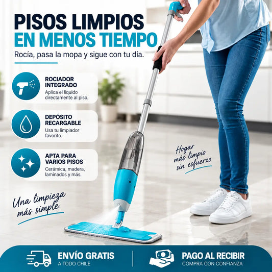 SprayMop - Limpieza rápida y sin goteos