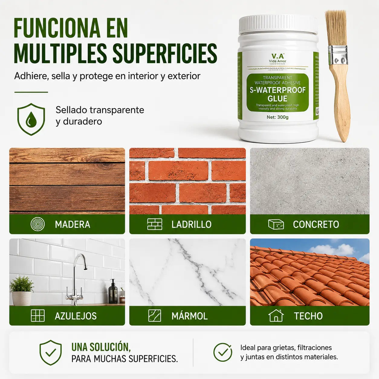 SelloMax 300g 2x1 - Sella grietas y filtraciones