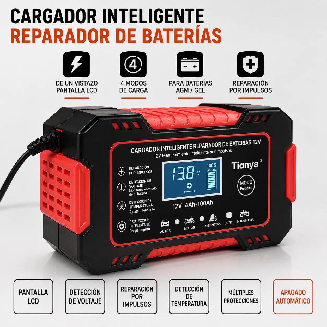 ChargeMax - Carga inteligente y segura