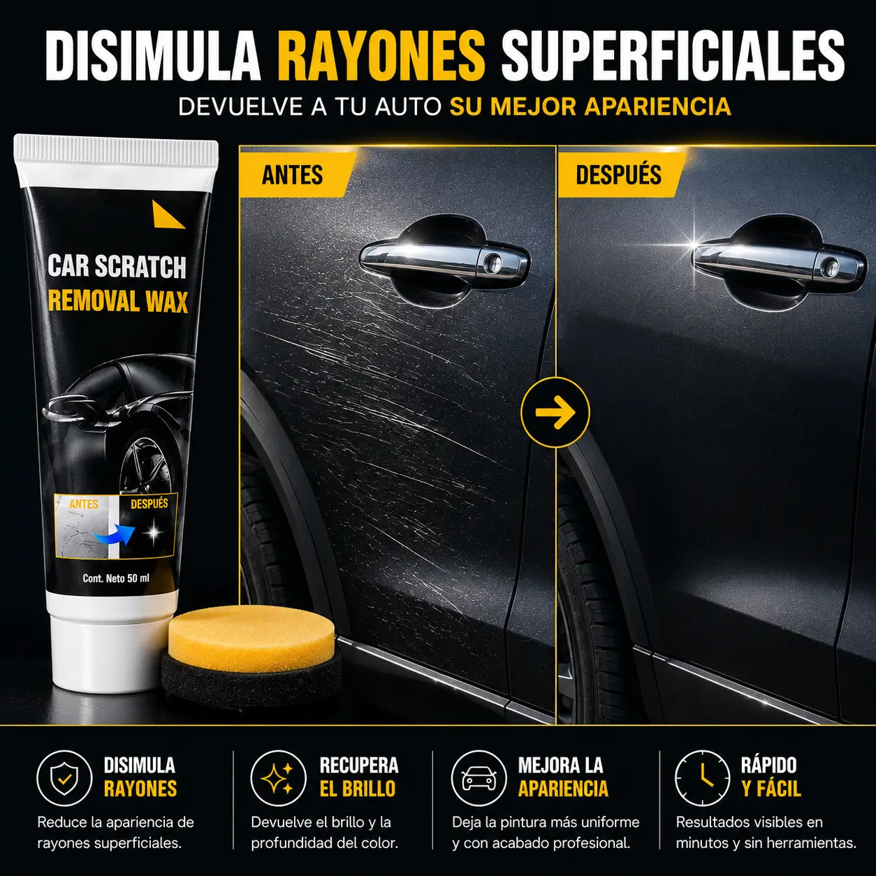 AutoRestore Pro - Disimula rayones superficiales