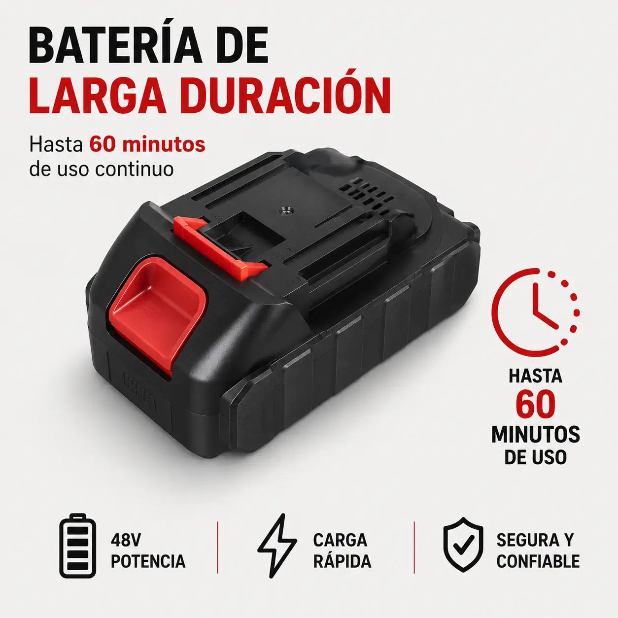 Hidrolavadora TASBEL con 2 Baterias