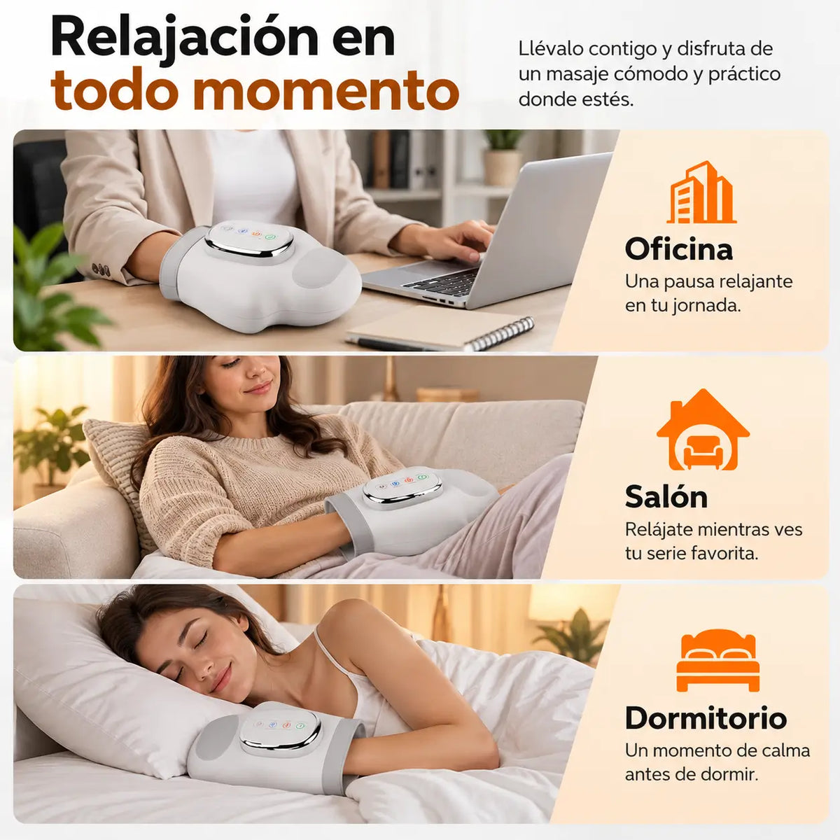 HandRelax Pro - Masajeador Artritis Inalámbrico para Manos