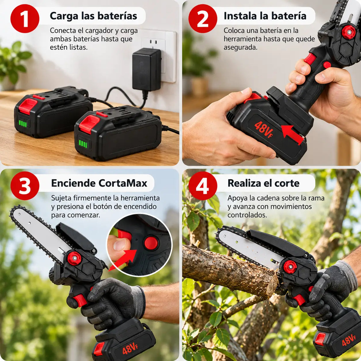 CortaMax Kit – Mini Sierra Inalámbrica
