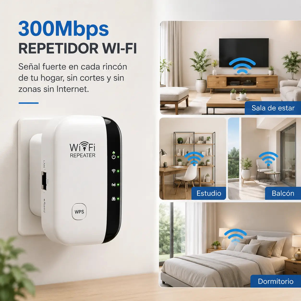 WiFiMax Pro - Amplía tu señal WiFi