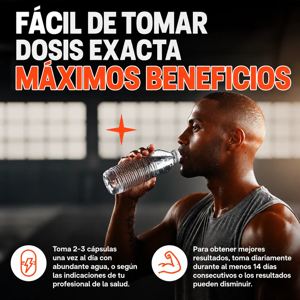 Turkesterone + Tongkat Ali 120 Cápsulas - Potencia cada entrenamiento