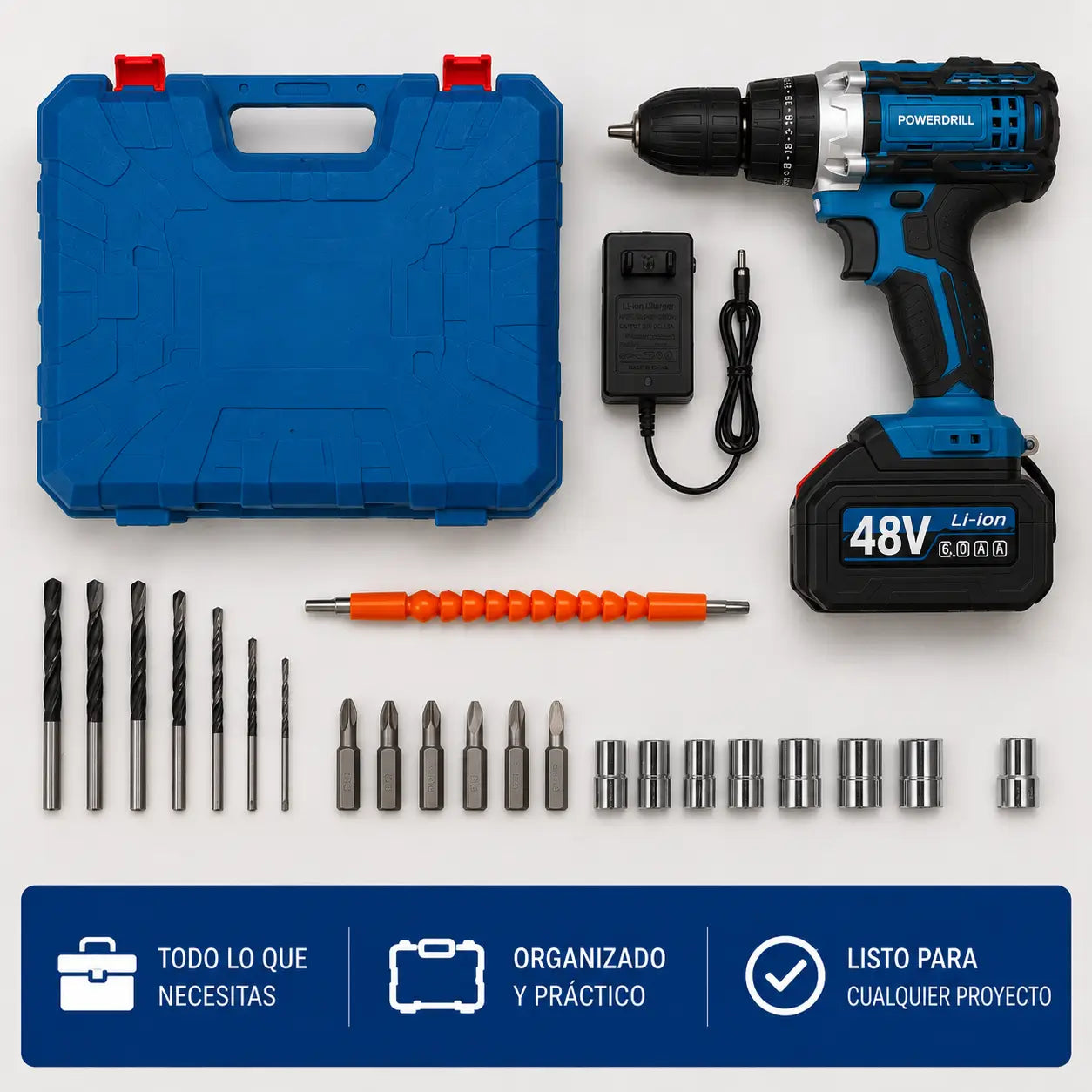 PowerDrill Pro - Más autonomía en cada trabajo