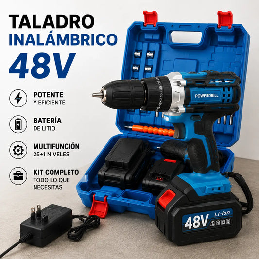 PowerDrill Pro - Más autonomía en cada trabajo
