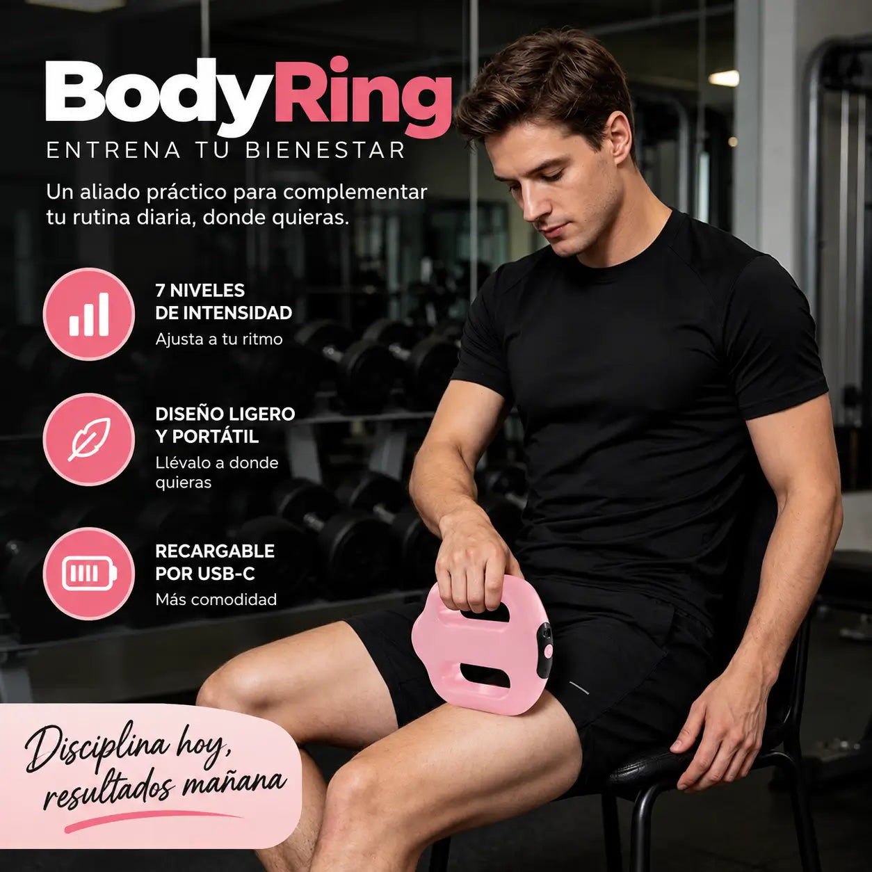 BodyRing - Anillo de estimulación corporal ajustable