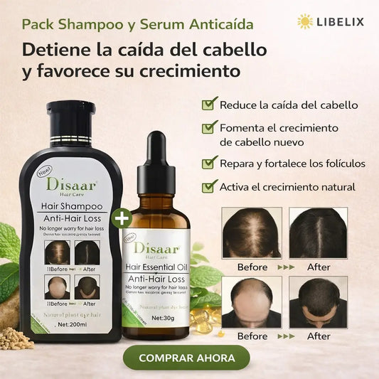Pack Shampoo + Serum Anticaída Disaar
