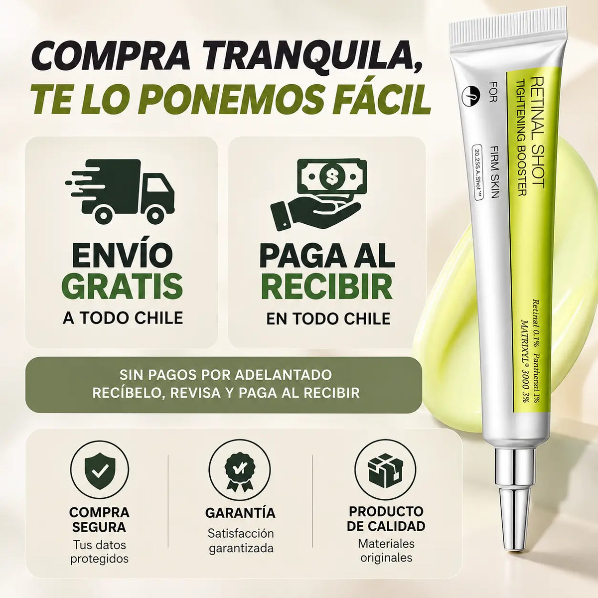 Retinal Shot  - Crema Facial Antiarrugas