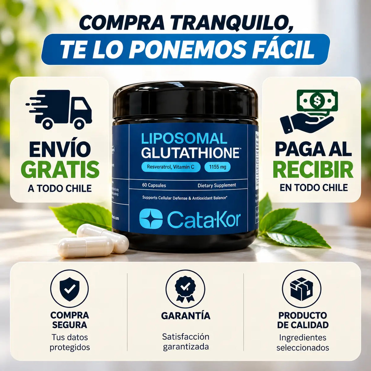 GlutaCore - Bienestar Antioxidante Diario