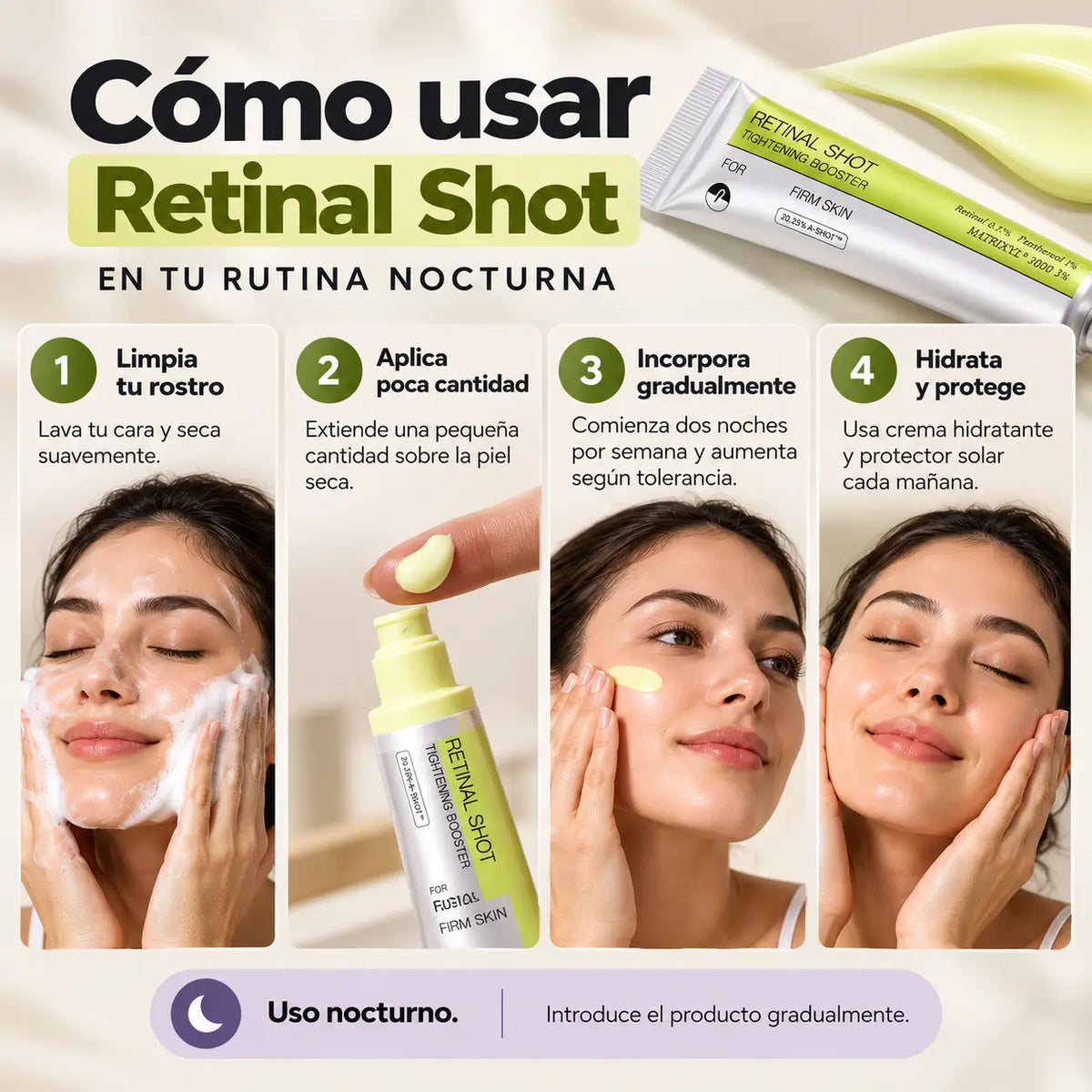 Retinal Shot  - Crema Facial Antiarrugas