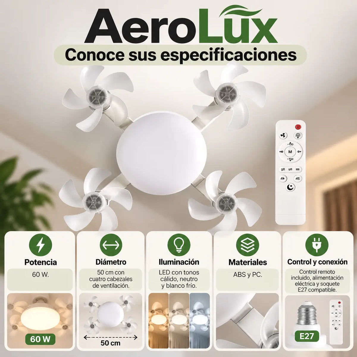 AeroLux - Frescura e iluminación