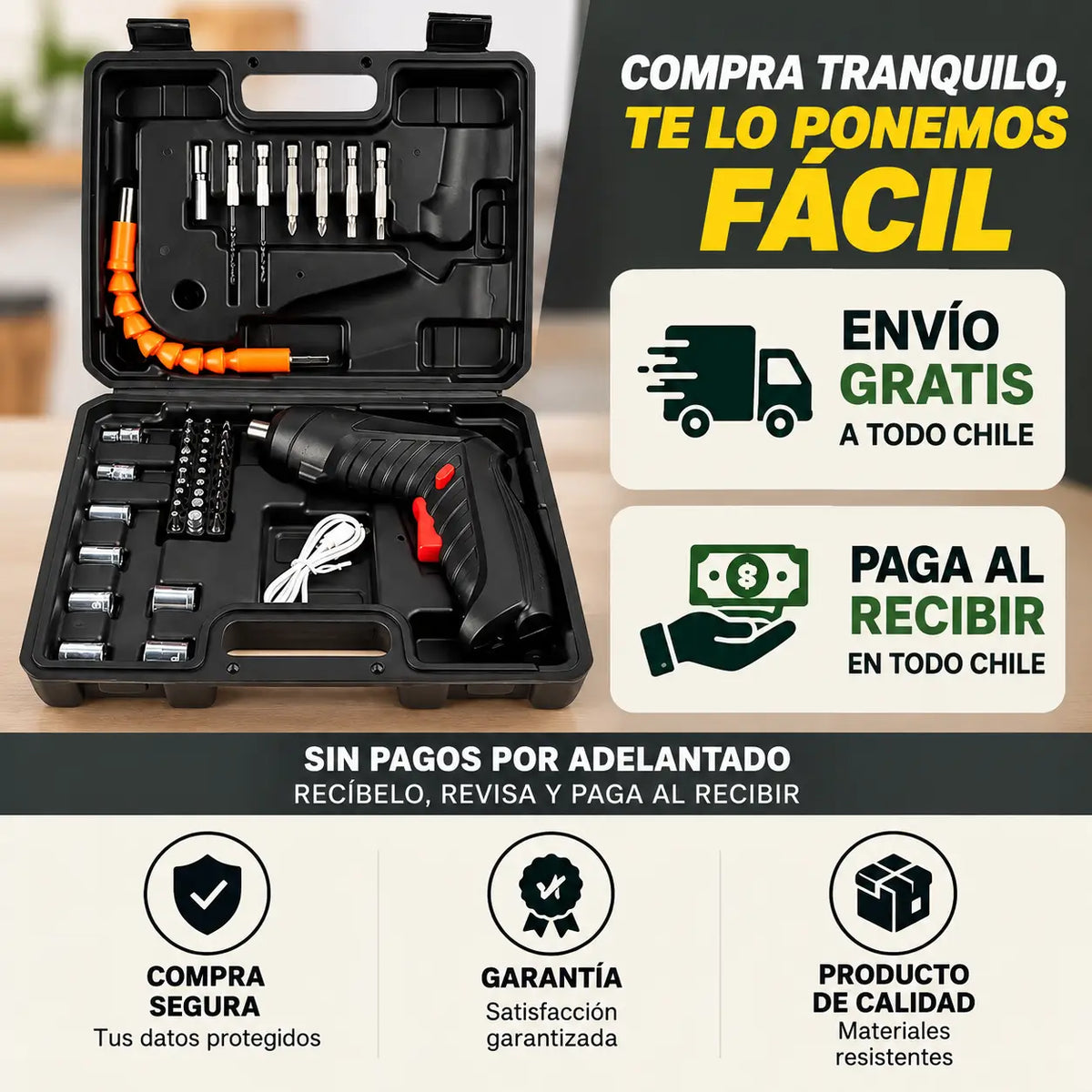 Drivex - Atornillado rápido y cómodo