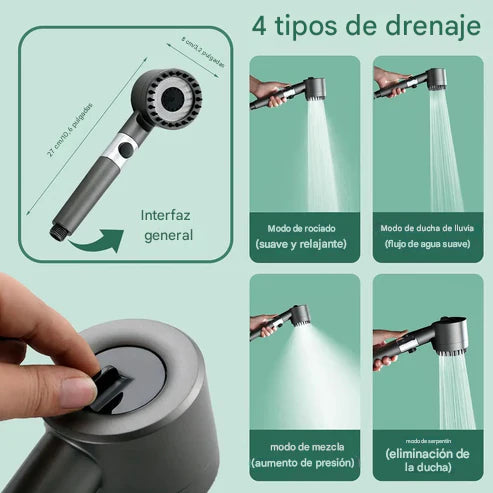 TurboFlow Pro - Máxima presión al ducharte