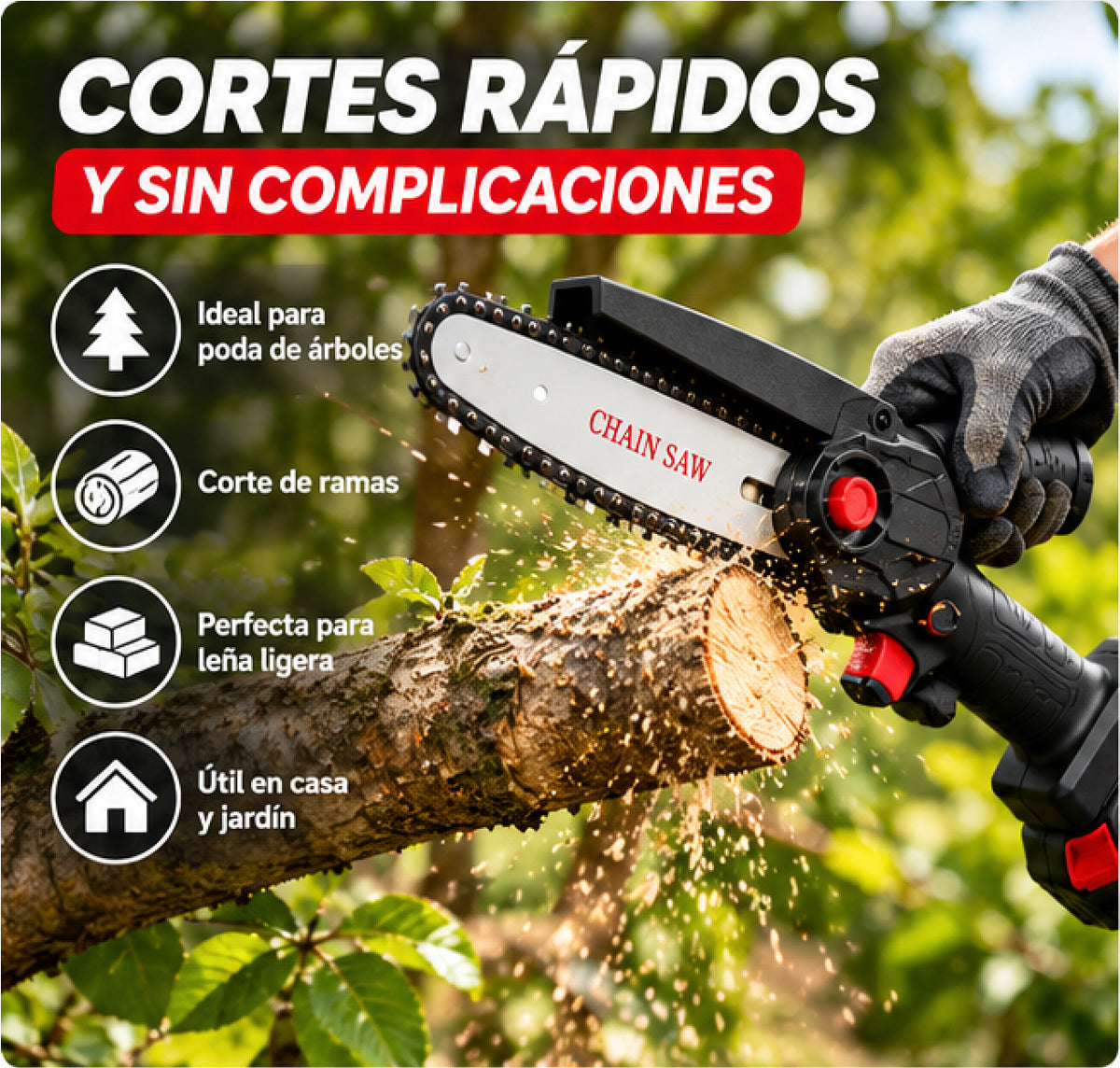 CortaMax Kit – Mini Sierra Inalámbrica